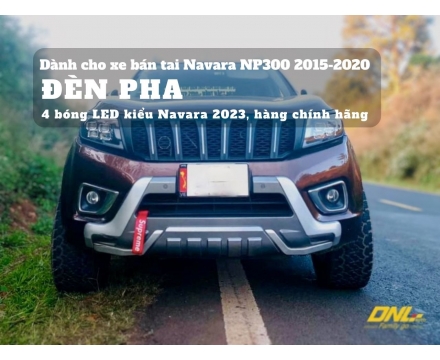Đèn pha dành cho Nissan Navara NP300 2015-2020