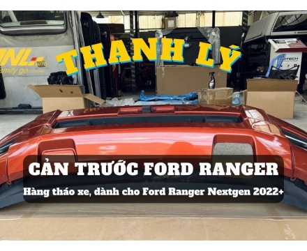Thanh lý cản trước Ford Ranger XLS 2023 hàng tháo xe (#KG-CTR-160424)