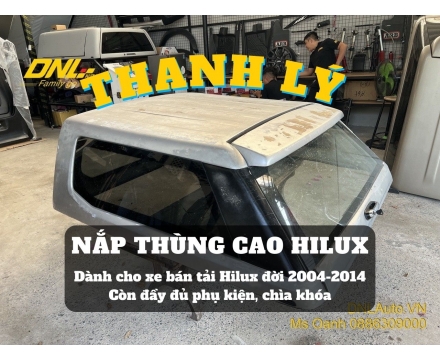 Thanh lý nắp thùng cao Hilux 2004-2014 (#TL-NCHI-S130424)