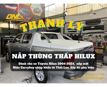 Thanh lý nắp thùng thấp Hilux Carry Boy Thái Lan (#TL-NTHI-T200324)